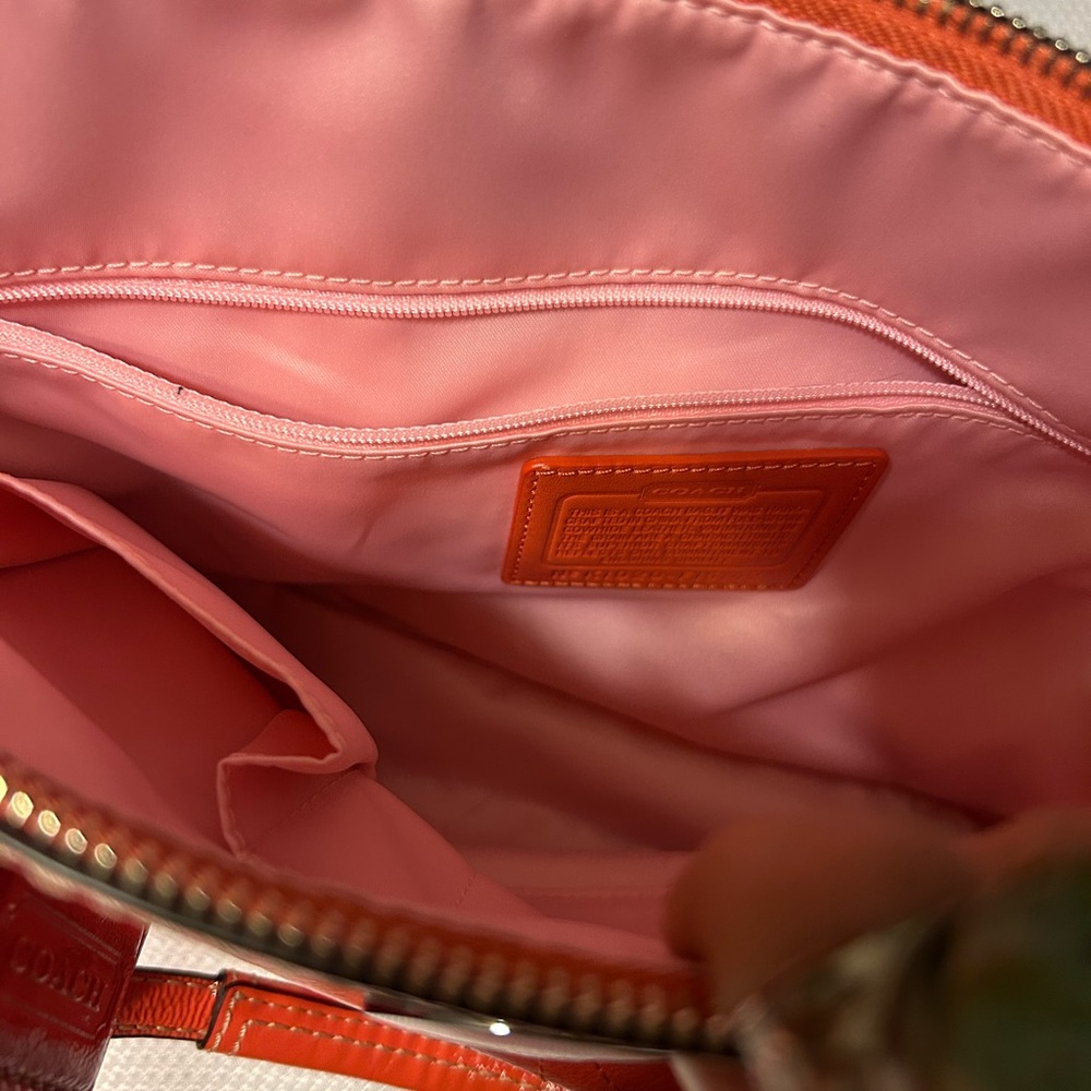 Coach Red Tote Bag - Picture 8 of 15